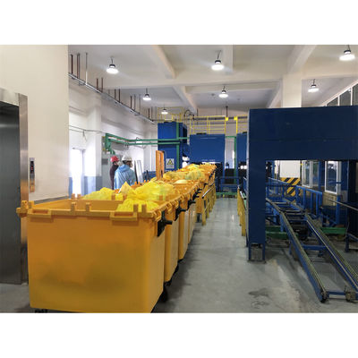 चिकित्सा अपशिष्ट जलानेवाला यूरोपीय मानक 30-200t/D हैंडलिंग क्षमता