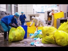 चिकित्सा अपशिष्ट जलानेवाला यूरोपीय मानक 30-200t/D हैंडलिंग क्षमता